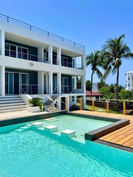 Viue Encuentro, Infinity Pool And A/C Apartment Cabarete ภายนอก รูปภาพ